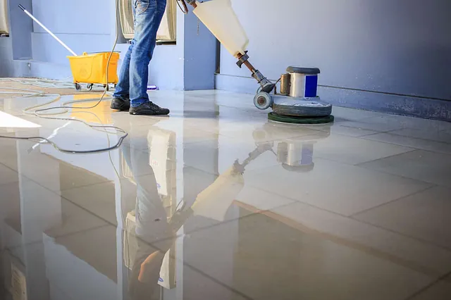 hard floor cleaning